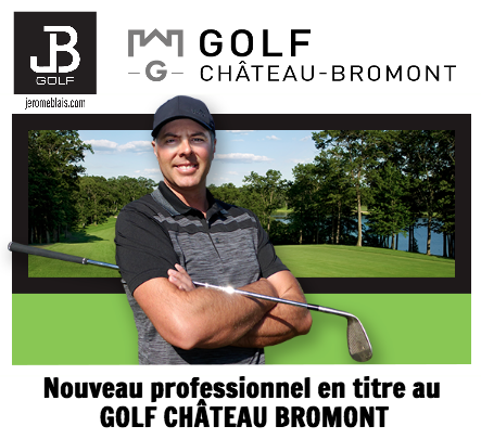 Nouveau professionnel en titre au Golf Château Bromont